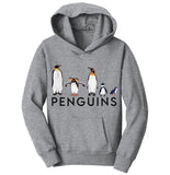Five Penguins - Kids' Unisex Hoodie Sweatshirt