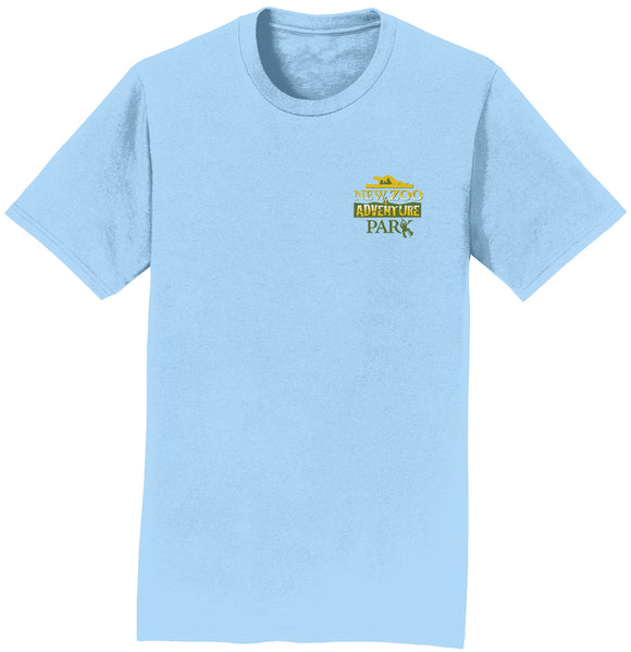 NEW Zoo & Adventure Park - Pocket Logo - Adult Unisex T-Shirt