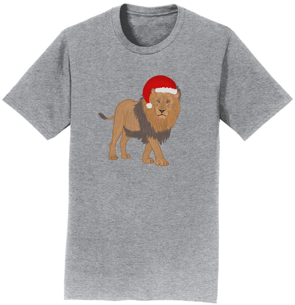Christmas Lion - Adult Unisex T-Shirt