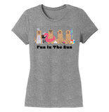 Summer Golden Line Up - Women's Tri-Blend T-Shirt