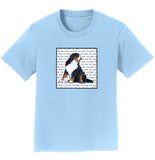 Bernese Mountain Dog Love Text - Kids' Unisex T-Shirt