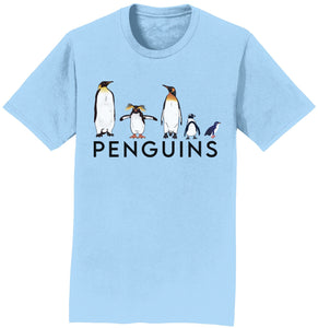 Five Penguins - Adult Unisex T-Shirt