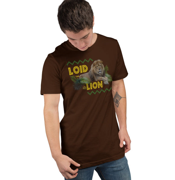 New Zoo & Adventure Park - Loid the Lion - Adult Unisex T-Shirt