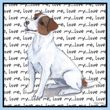 Jack Russell Terrier Love Text - Kids' Unisex T-Shirt