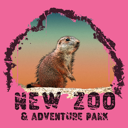 NEW Zoo Prairie Dog Sunset - Women's Tri-Blend T-Shirt