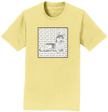 Siberian Husky Love Text - Adult Unisex T-Shirt