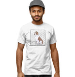 Welsh Springer Spaniel Love Text - Adult Unisex T-Shirt