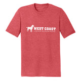 White WCLRR Logo - Adult Tri-Blend T-Shirt