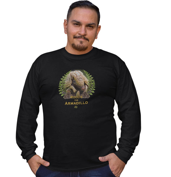 New Zoo & Adventure Park - Rollie the Armadillo - Adult Unisex Long Sleeve T-Shirt