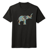 Elephant Mosaic Tri-Blend T-Shirt | International Elephant Foundation