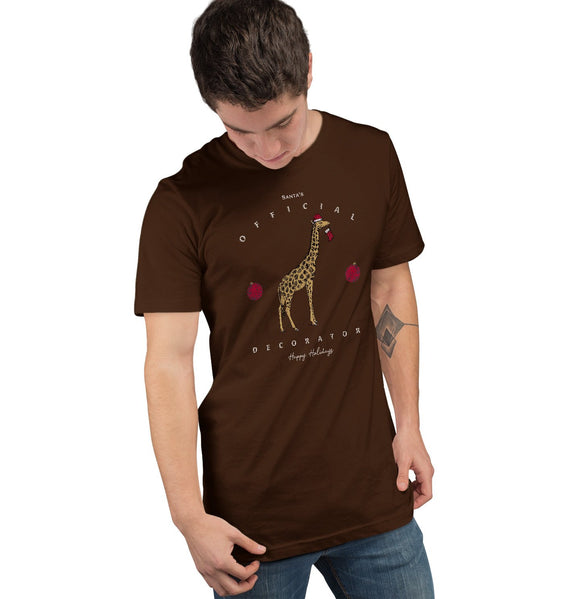 NEW Zoo & Adventure Park - Official Decorator Giraffe - Adult Unisex T-Shirt