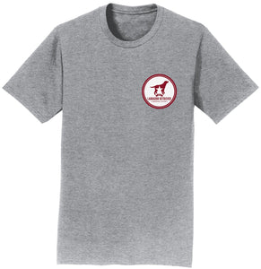 DFWLRRC - Maroon DFWLRR Logo - Adult Unisex T-Shirt