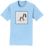 Cavaliers Love Text - Adult Unisex T-Shirt