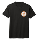 DFWLRRC - Burnt Orange DFWLRR Logo - Adult Tri-Blend T-Shirt