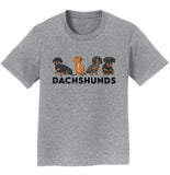 Dachshunds - Kids' Unisex T-Shirt