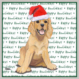 Cocker Spaniel Puppy Happy Howlidays Text - Adult Unisex Crewneck Sweatshirt