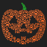 Paw Pumpkin - Kids' Unisex T-Shirt