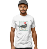 Chihuahua Happy Howlidays Text - Adult Unisex T-Shirt