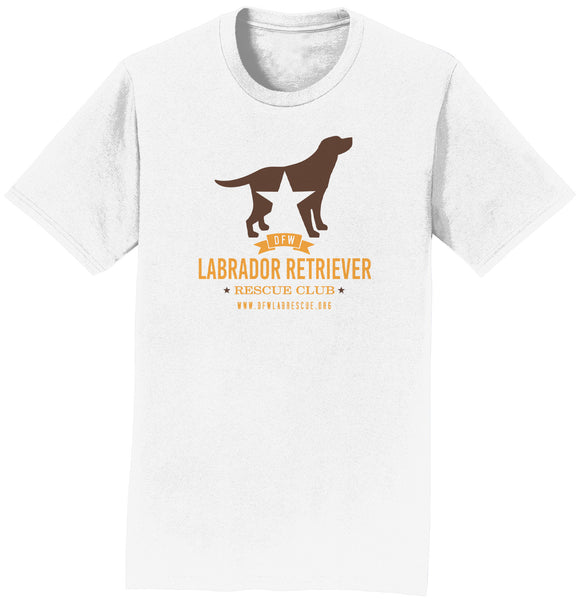 DFW Lab Rescue Logo - Adult Unisex T-Shirt