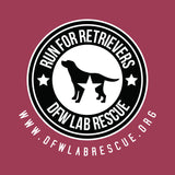 DFW Lab Rescue Run For Retrievers Left Chest - Adult Unisex T-Shirt
