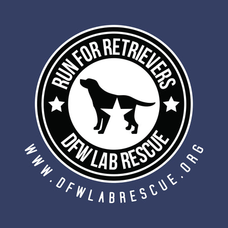 DFW Lab Rescue Run For Retrievers Left Chest - Adult Unisex Full-Zip Hoodie Sweatshirt