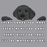 Every Snack You Make Black Lab - Adult Unisex T-Shirt