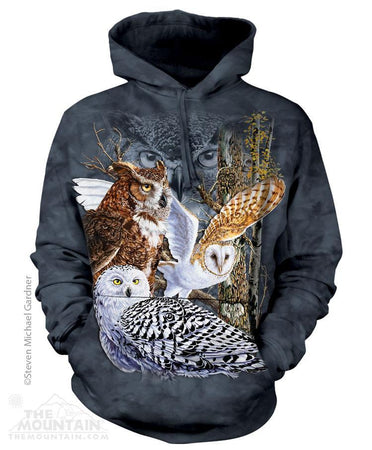 NEW Zoo & Adventure Park - Find 11 Owls - Hoodie Sweatshirt - Online Shop