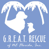 G.R.E.A.T. Rescue Logo - Adult Tri-Blend T-Shirt