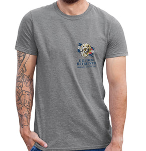 GRFR Main Logo Left Chest - Adult Tri-Blend T-Shirt