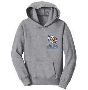 GRFR Main Logo Left Chest - Kids' Unisex Hoodie Sweatshirt