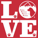 GRRR Big Love Logo - Adult Unisex Long Sleeve T-Shirt