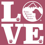 GRRR Big Love Logo - Adult Unisex Hoodie Sweatshirt