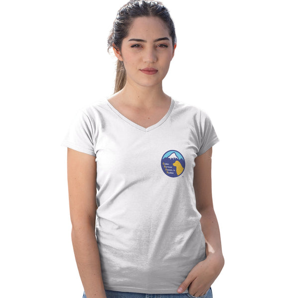 GRRR Logo - Women's V-Neck T-Shirt