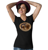 GRRSWF Enriching Golden Lives - Women's V-Neck T-Shirt