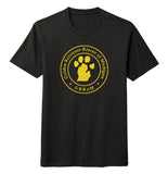Golden Retriever Rescue of Michigan Logo - Full Front - Adult Tri-Blend T-Shirt