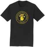 Golden Retriever Rescue of Michigan Logo - Full Front - Adult Unisex T-Shirt