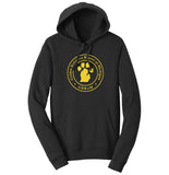 Golden Retriever Rescue of Michigan Logo - Full Front - Adult Unisex Hoodie Sweatshirt