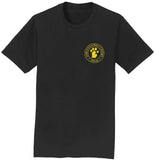 Golden Retriever Rescue of Michigan Logo - Left Chest - Adult Unisex T-Shirt