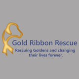 Gold Ribbon Logo - Women's V-Neck Long Sleeve T-Shirt