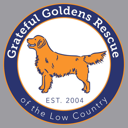 Grateful Golden Rescue Logo - Adult Unisex Long Sleeve T-Shirt