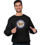 Grateful Golden Rescue Logo - Adult Unisex Crewneck Sweatshirt