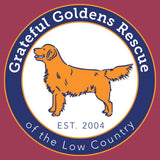 Grateful Golden Rescue Logo - Adult Unisex Hoodie Sweatshirt