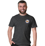 Grateful Golden Rescue Logo Left Chest - Adult Unisex T-Shirt