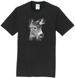Mule Doe on Black - Adult Unisex T-Shirt