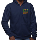 JHS Logo - Adult Unisex Full-Zip Hoodie Sweatshirt