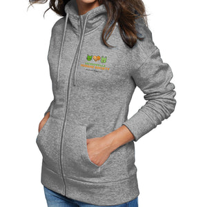 JHS Generosity Breeds Joy - Women's Full-Zip Hoodie Sweatshirt