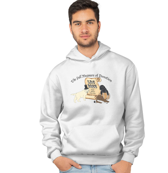 Full Measure of Devotion - Adult Unisex Hoodie Sweatshirt