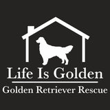 Life is Golden Logo - Adult Tri-Blend T-Shirt