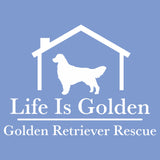 Life is Golden Logo - Women's Tri-Blend T-Shirt