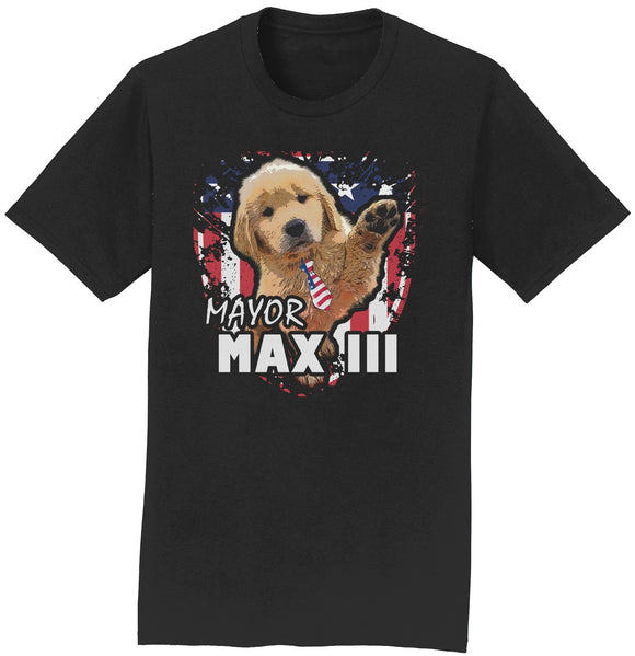 Mayor Max III Waving - Adult Unisex T-Shirt